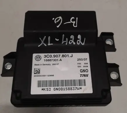 Volkswagen PASSAT B6 Hand brake control module 3C0907801J 16887301A GN00158837W