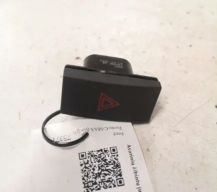 Ford Focus C-MAX Hazard light switch 3M5T13A350AB