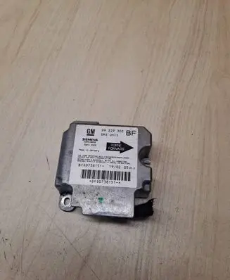 Opel Astra G Airbag control unit/module 09229302 330518650 BFS0738151