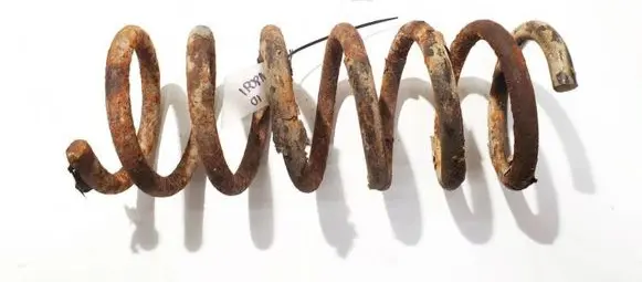 Chevrolet Captiva Rear coil spring