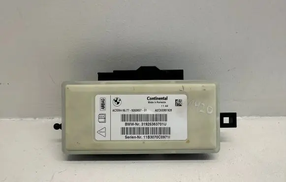 BMW 5 F10 F11 Airbag control unit/module 925363701 9253637 A2C53361926