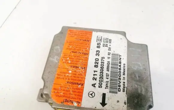 Mercedes-Benz E W211 Airbag control unit/module a2118203385 500305270398