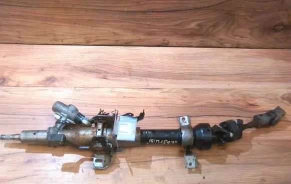 Steering wheel axle
