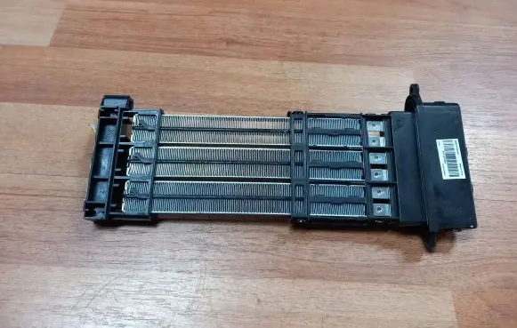Electric cabin heater radiator
