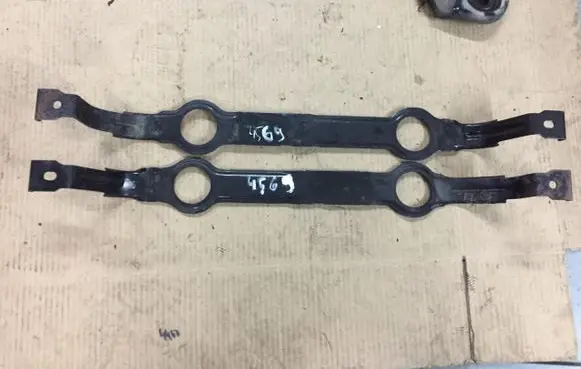 Smart ForFour I Bottom radiator support slam panel 