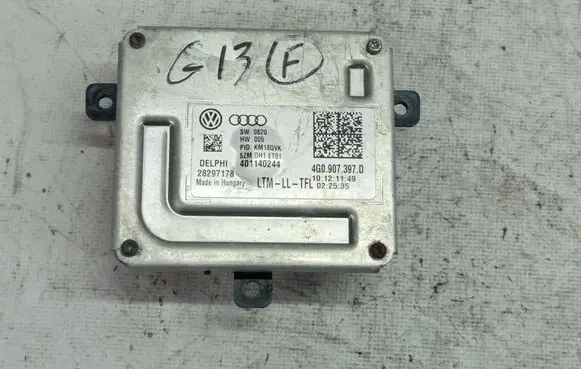 Audi A5 8T 8F Headlight ballast module Xenon 4G0907397D 401140244 28297178