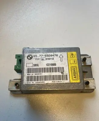 BMW 7 E65 E66 Airbag control unit/module 6920470 12219989 010112