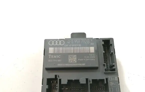 Audi A6 S6 C6 4F Door control unit/module 4F0959792B