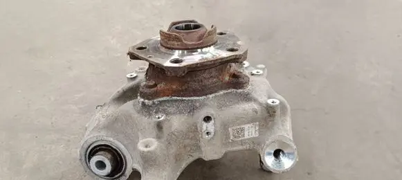 Volkswagen Touareg III Rear wheel hub spindle/knuckle 4M0505459C