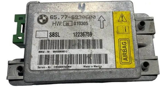 BMW 7 E65 E66 Airbag control unit/module 6930600 12236759 65776930600