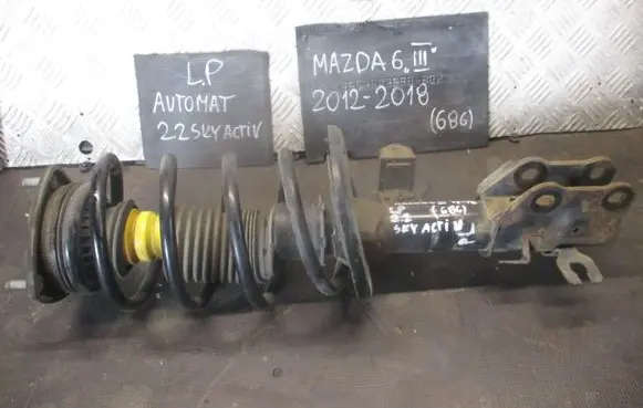 Mazda 6 Rear shock absorber with coil spring 