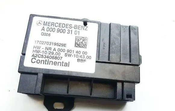 Mercedes-Benz E W212 Fuel injection pump control unit/module A0009003101 170270319529e