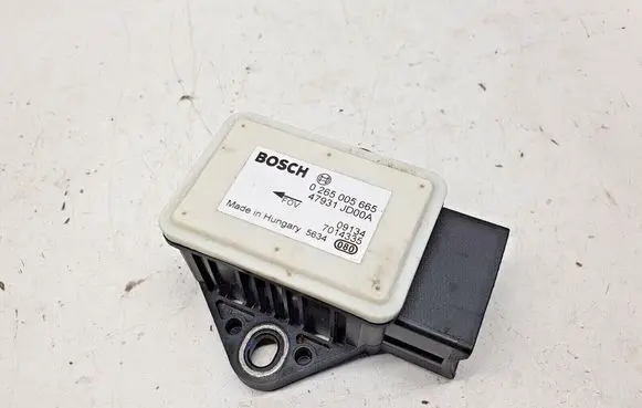 Nissan Qashqai ESP acceleration yaw rate sensor 0265005665 nr9401