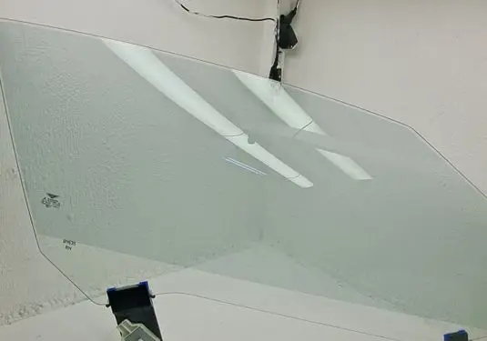 Bentley Continental Front door window/glass (coupe) 