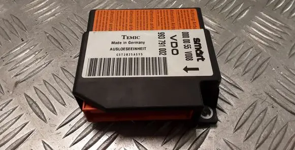 Smart ForTwo I Airbag control unit/module 0000055V008 993791002