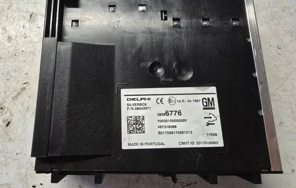 Opel Mokka X Navigation unit CD/DVD player 39086776