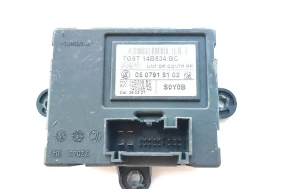Volvo S80 Door control unit/module 7G9T14B534BC 0507918102 14C236BC