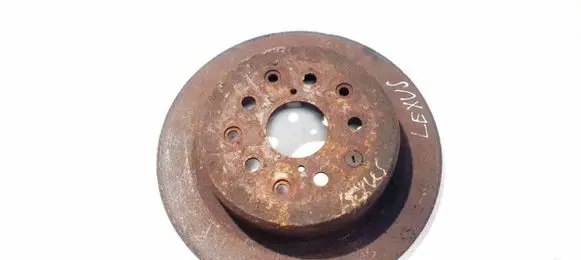 Lexus GS 300 400 430 Rear brake disc neventiliuojamas