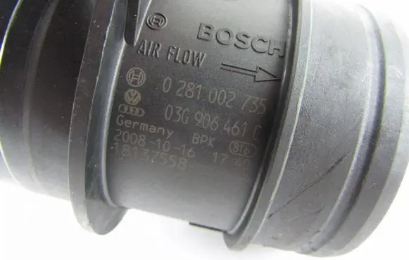 Audi A4 S4 B8 8K Mass air flow meter 03G906461C