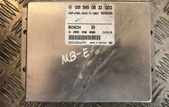 Mercedes-Benz E W210 ESP (stability system) control unit 0265109499 966601C070 0315450832