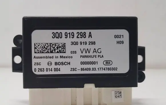 Skoda Kodiaq Parking PDC control unit/module 3Q0919298A 0263014004