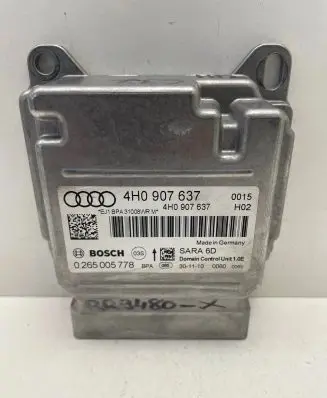 Audi A8 S8 D4 4H ESP acceleration yaw rate sensor 4H0907637 0265005778