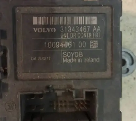 Volvo XC60 Door control unit/module 31343467AA 1009406100