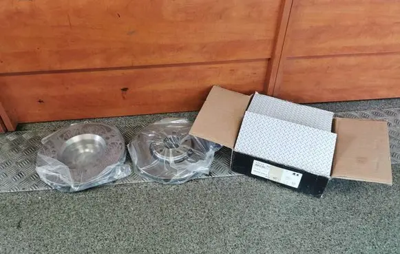 Peugeot 206 Rear brake disc ABS17773RS7