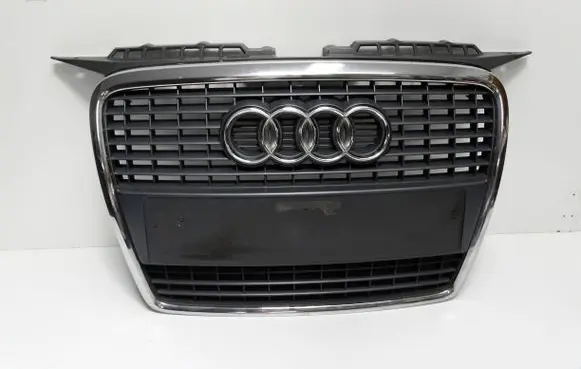 Audi A3 S3 A3 Sportback 8P Front bumper upper radiator grill 8P4853651