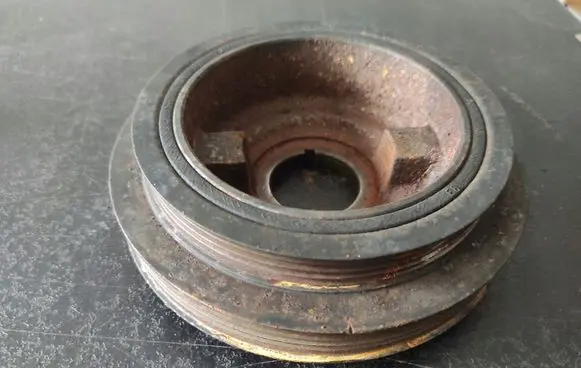 Hyundai Terracan Fuel pump gear (pulley) 