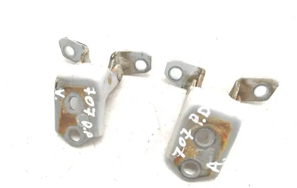 Front door hinge set