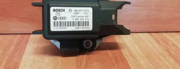 Audi A6 Allroad C5 ESP acceleration yaw rate sensor 4B0907637A 0265005213