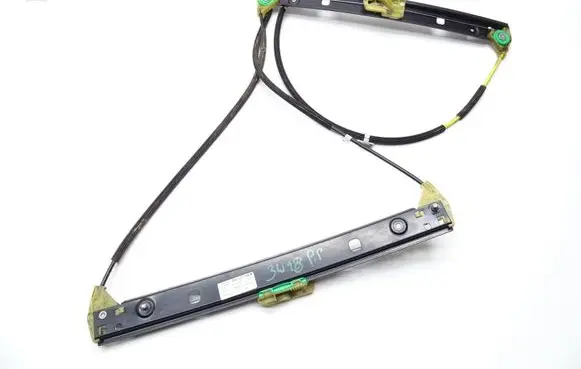 Front door window regulator with motor
