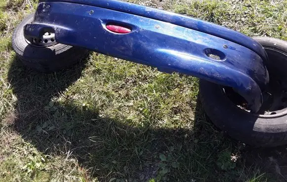 Peugeot 206 Rear bumper 9625077877