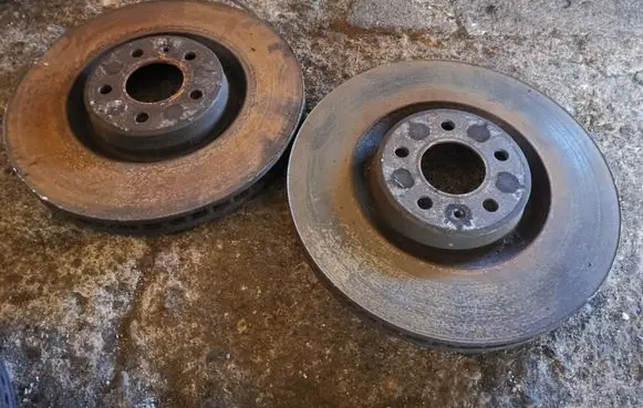 Audi A6 S6 C7 4G Front brake disc