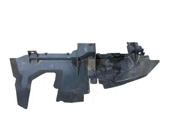 Intercooler air guide/duct channel