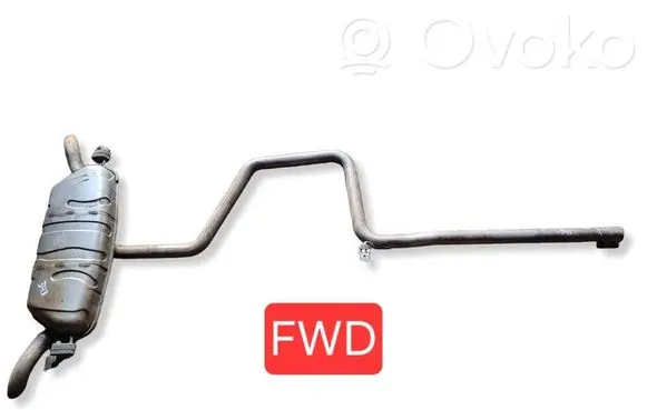 Volkswagen Tiguan Allspace Muffler/silencer 5QN253611C