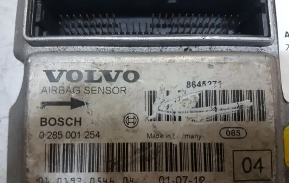 Volvo S80 Airbag control unit/module 0285001254 8645271