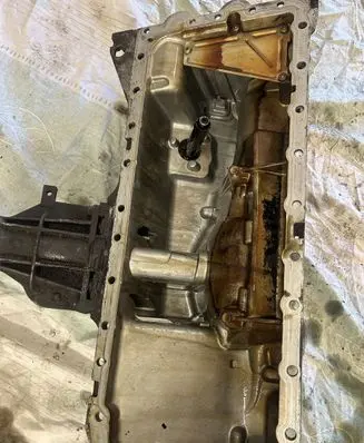 BMW 3 E90 E91 Oil sump 758543201
