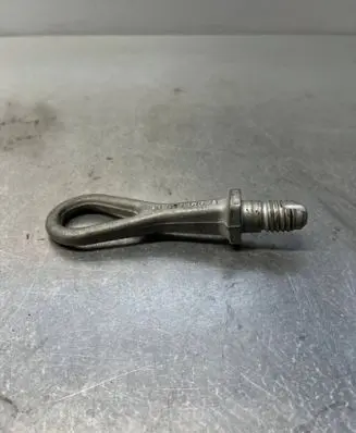 Towing hook eye