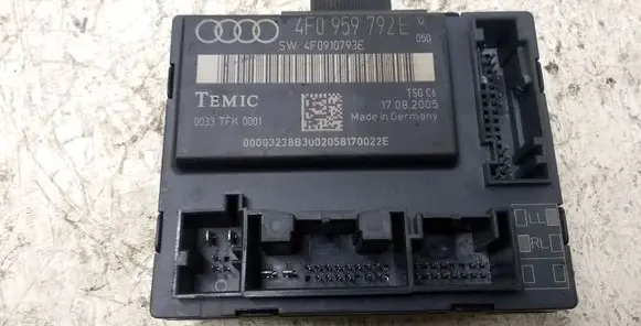 Audi A6 S6 C6 4F Door control unit/module 4F0959792E 4F0910793E