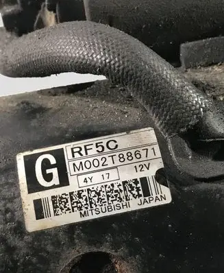 Mazda 6 Starter motor M002T88671 RF5CC0