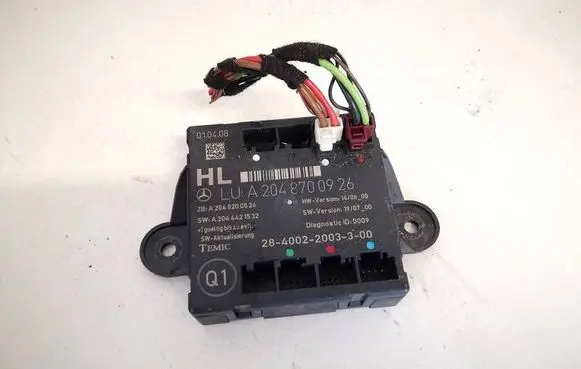 Mercedes-Benz C AMG W204 Door control unit/module a2048700926