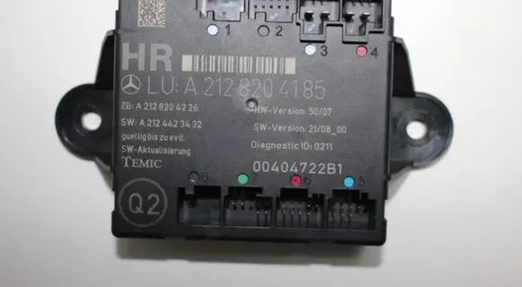 Mercedes-Benz C W204 Door control unit/module A2128204185