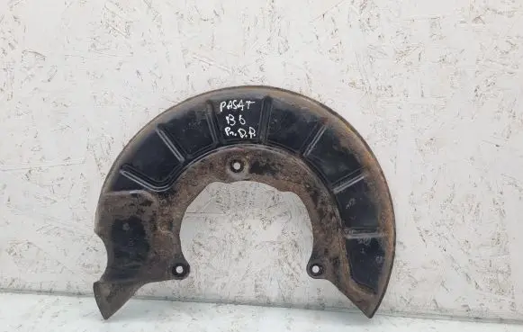 Volkswagen PASSAT B6 Front brake disc dust cover plate 1K0615312F