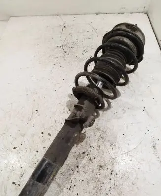 Front shock absorber with coil spring