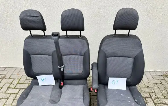 Renault Trafic III (X82) Seat and door cards trim set 876207632R