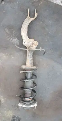 Audi A6 C7 Front shock absorber with coil spring 4G0031AF