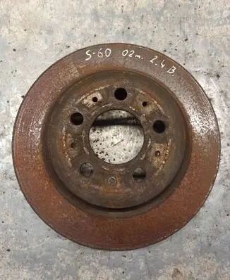 Volvo S60 Rear brake disc