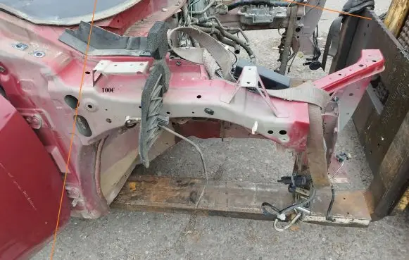 Nissan Juke I F15 Front side member 